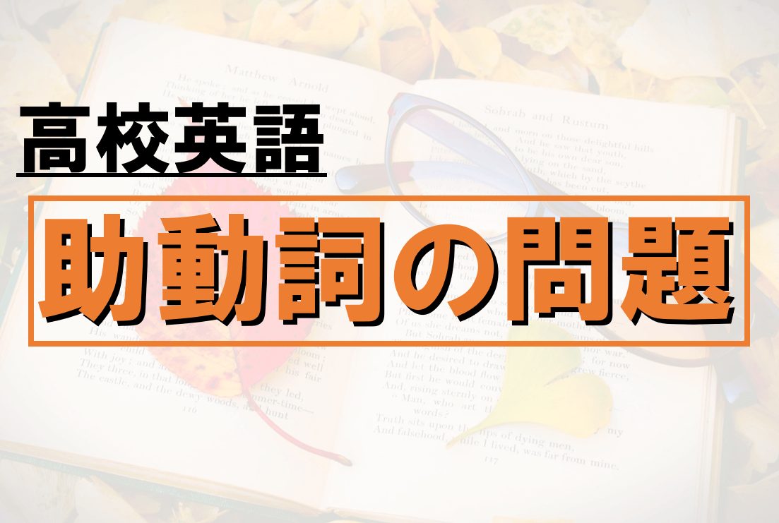 高校英文法の助動詞の問題13選 大学入試 共通テスト対策 みちくさスタディ